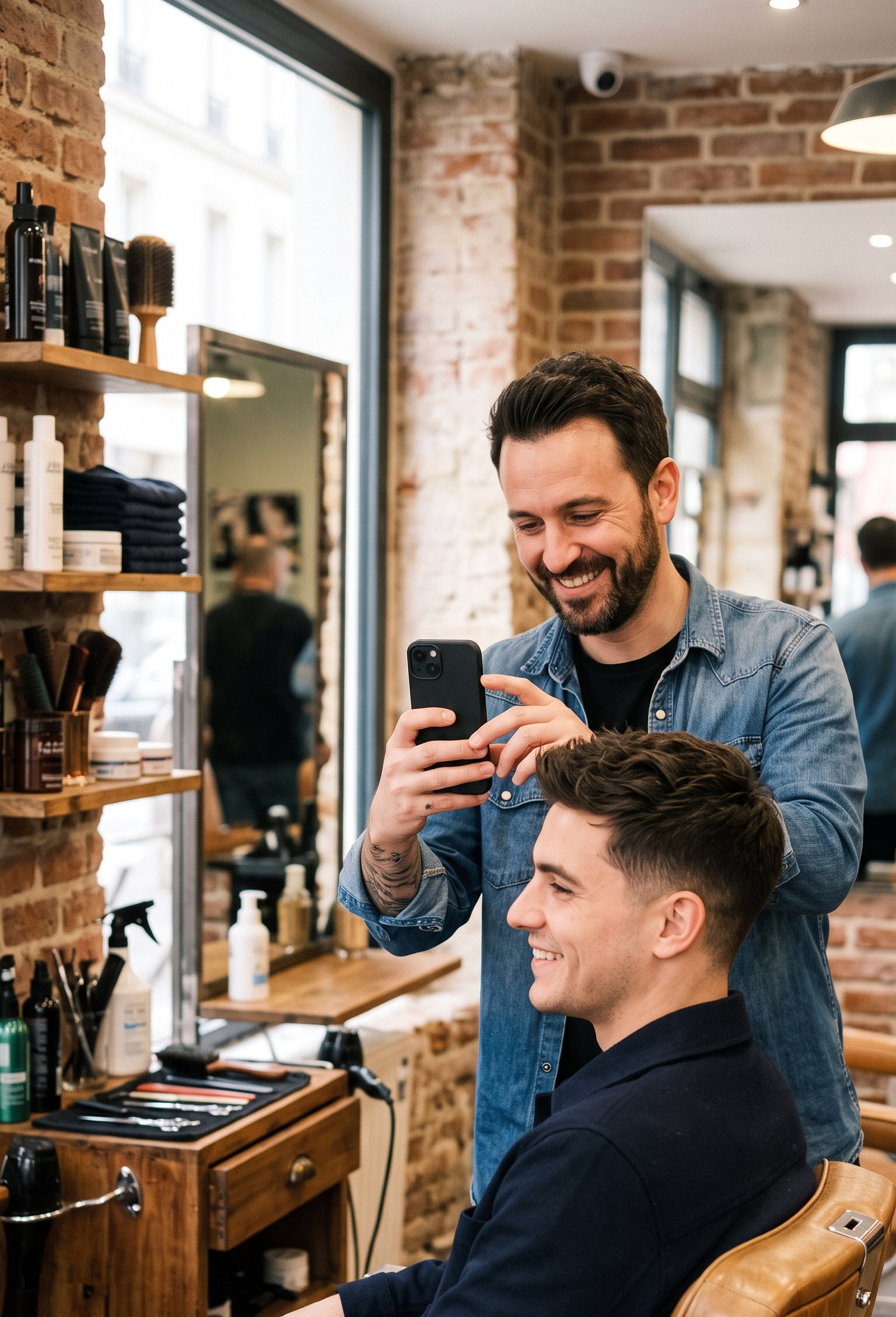 Coiffeur qui publie